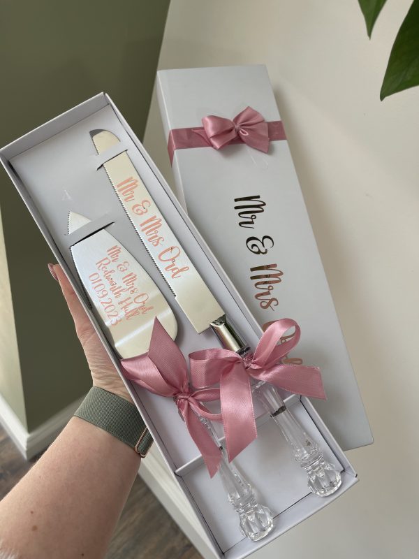 Personalised Cake Knife & Slice - Image 12