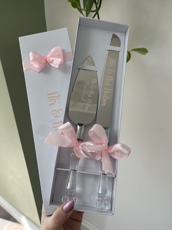 Personalised Cake Knife & Slice - Image 10