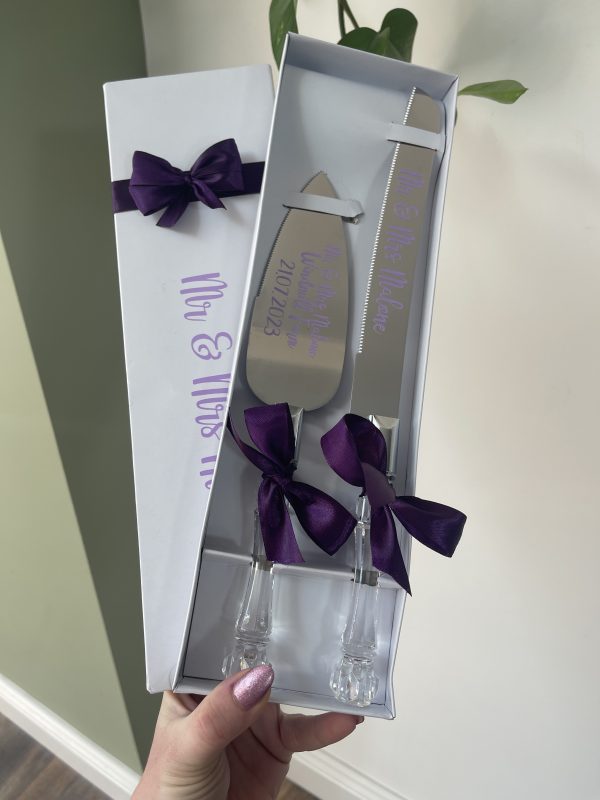 Personalised Cake Knife & Slice - Image 13