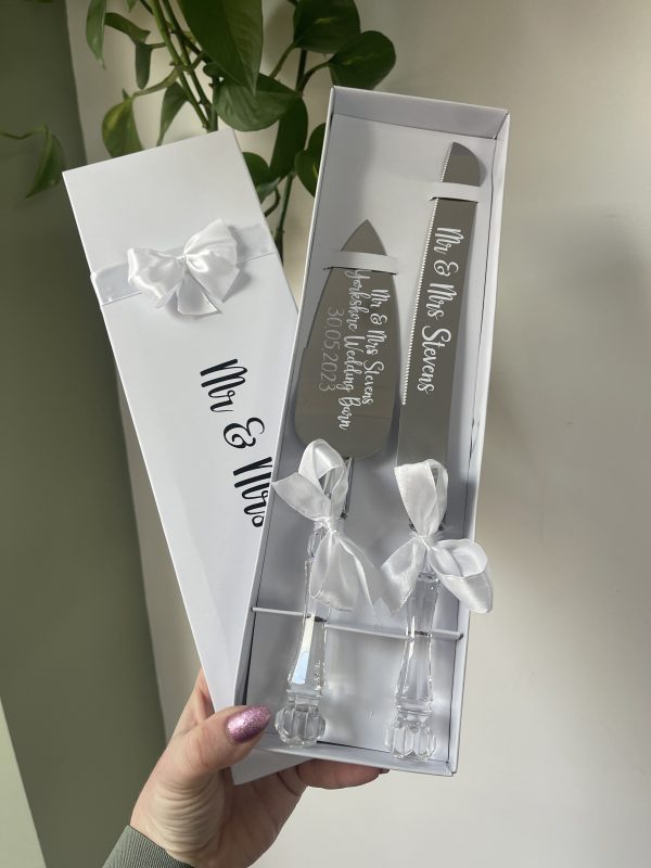 Personalised Cake Knife & Slice - Image 8