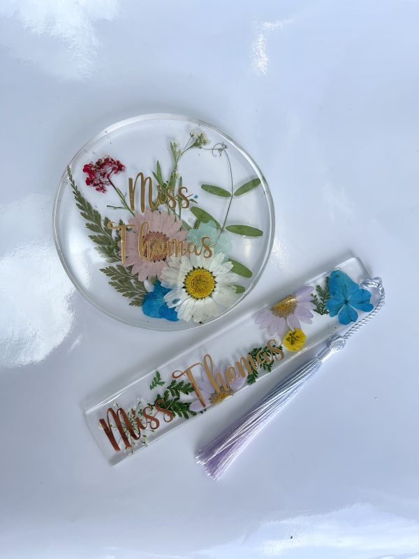 Random pressed flower coasters - Image 12