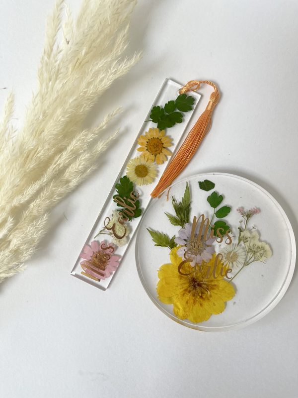 Random pressed flower coasters - Image 8