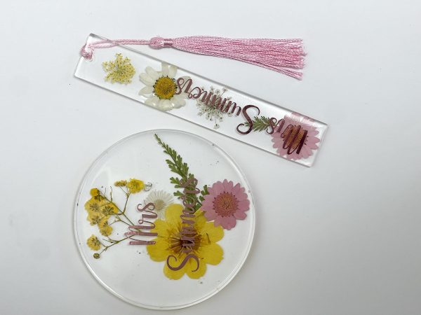 Random pressed flower coasters - Image 5