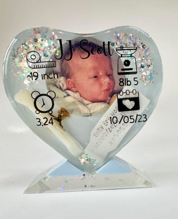 Baby Keepsake Heart