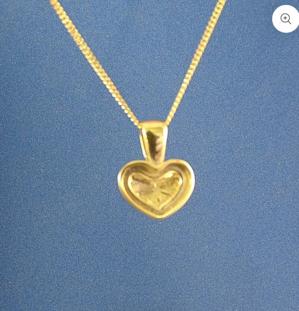 The Gold Deep Heart Small