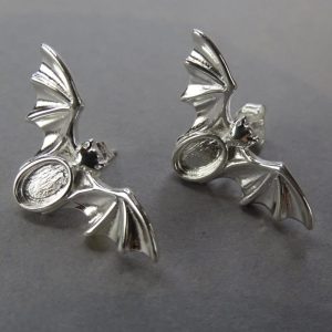 Bat earrings