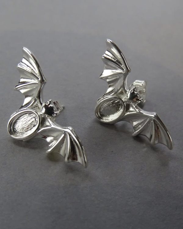 Bat earrings