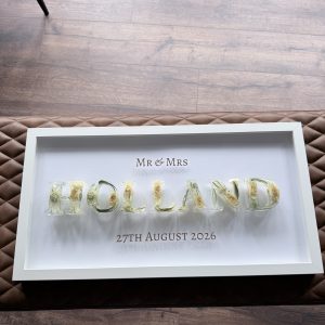 Extra long framed Surnames & Dates New Design